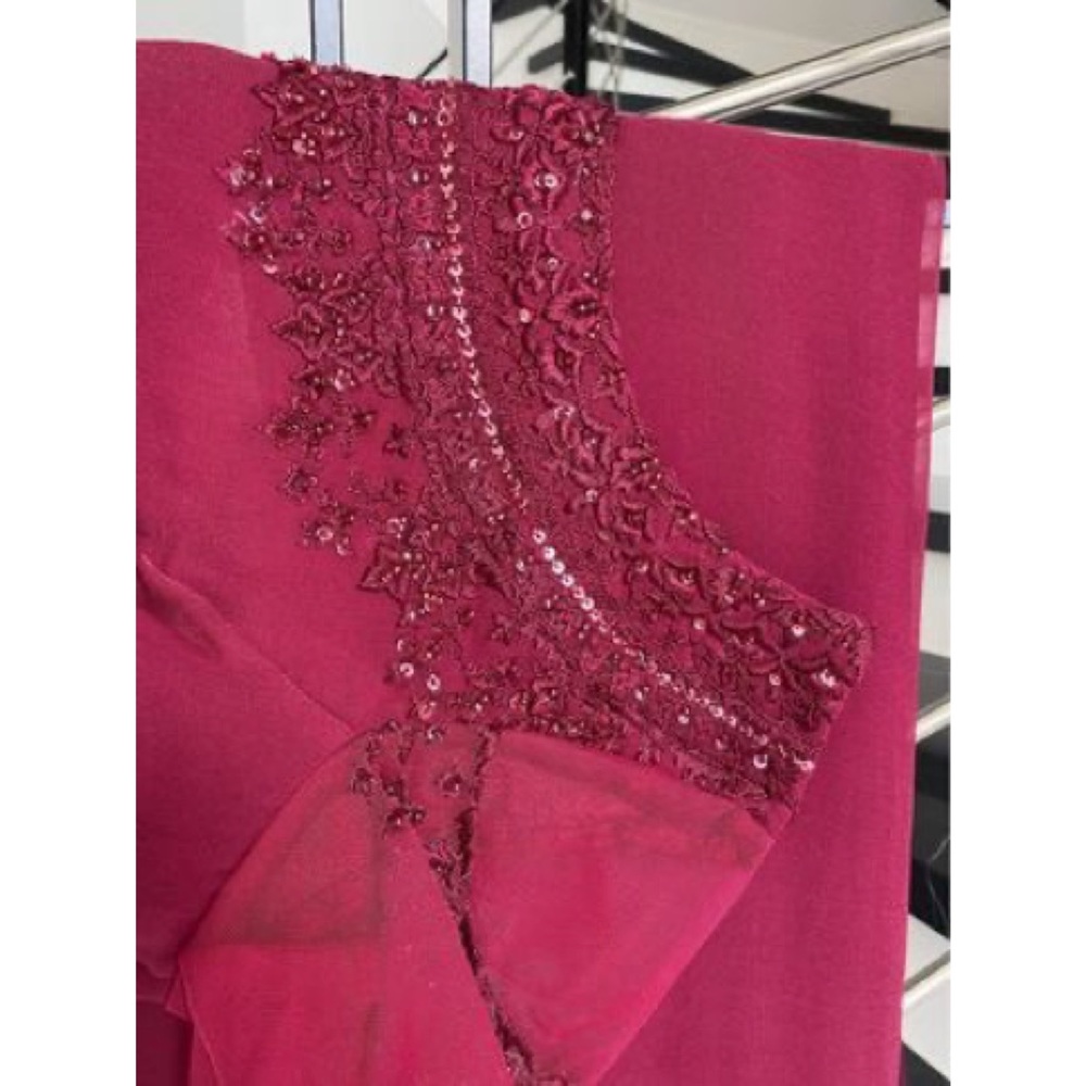 Beautiful Pink Festive Indian/Pakistani Saree